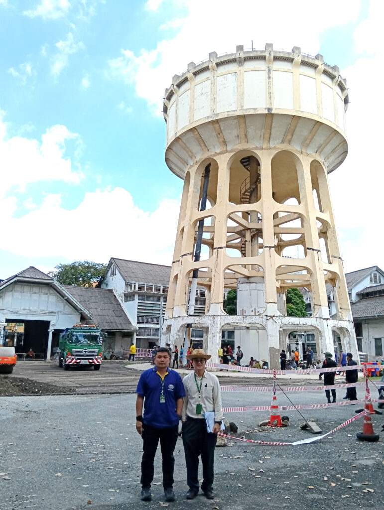 ปรับพื้น-เตรียมปูแอสฟัส-หอส่งน้ำประปา สี่แยกแม้นศรี ถนนบำรุงเมือง-06-10-2568