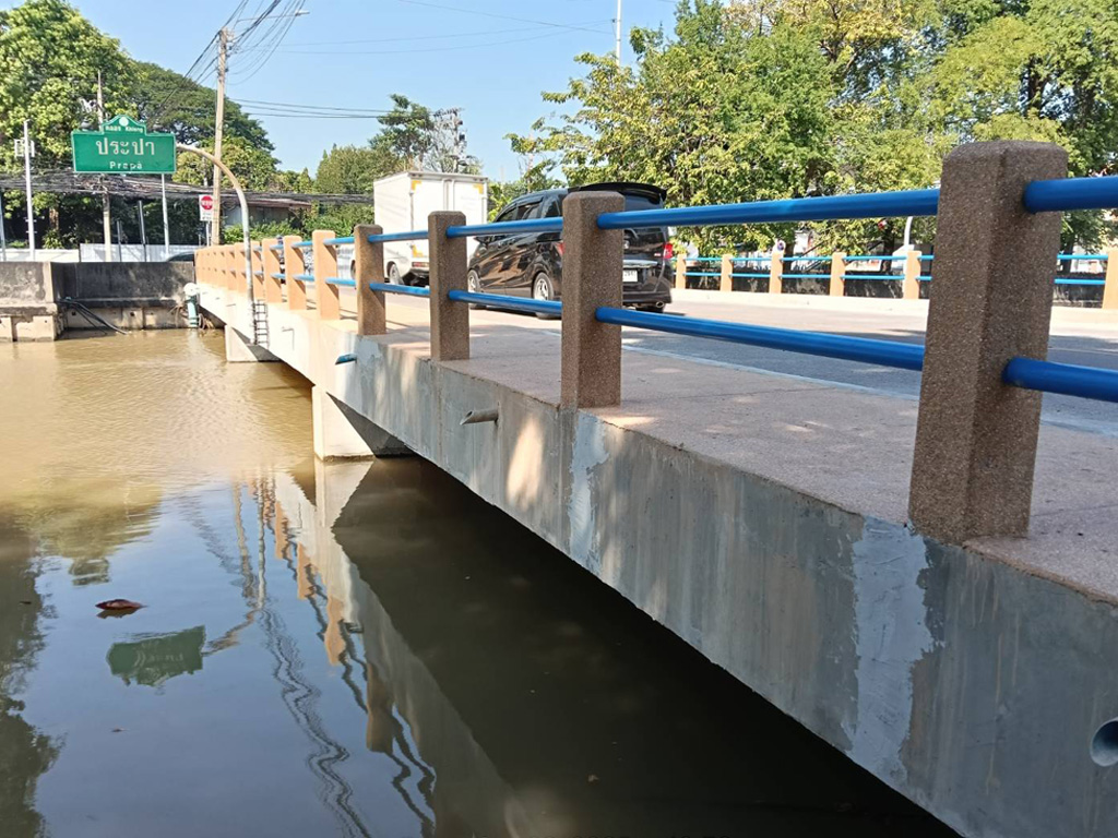 หลังซ่อม-สะพานปูนซีเมนต์-ประชาชื่น หลังซ่อม-สะพานปูนซีเมนต์-ประชาชื่น